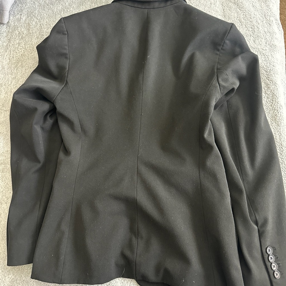 Express One Button Black Blazer - image 4